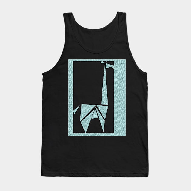 Speckled Abstract Giraffe Tank Top by tiffanydaiprai